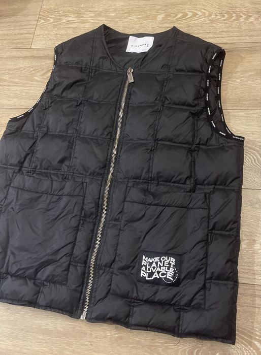 Vestă ,bărbat, John Richmond Negru Regular Fit - L (ca nouă)