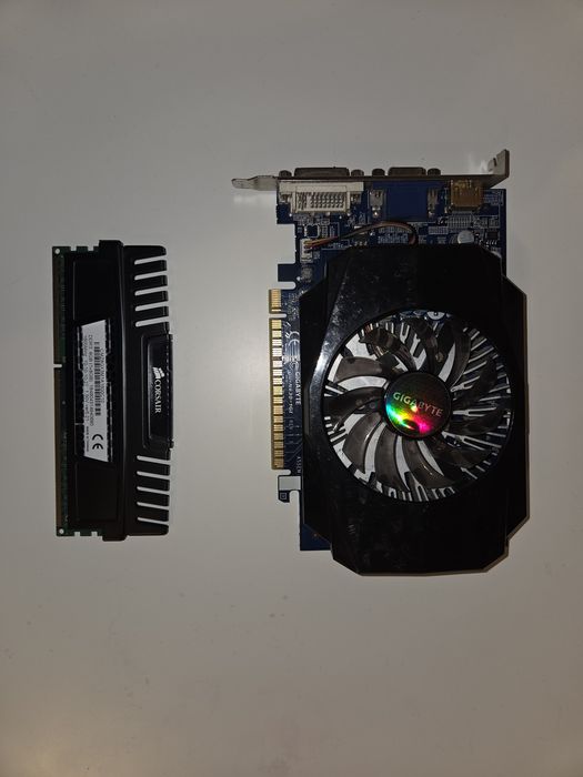 Kit placa baza+placa video+procesor+ 8gb ram