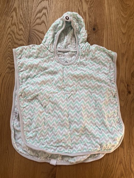 Муселиново бебешко пончо от Шушулка