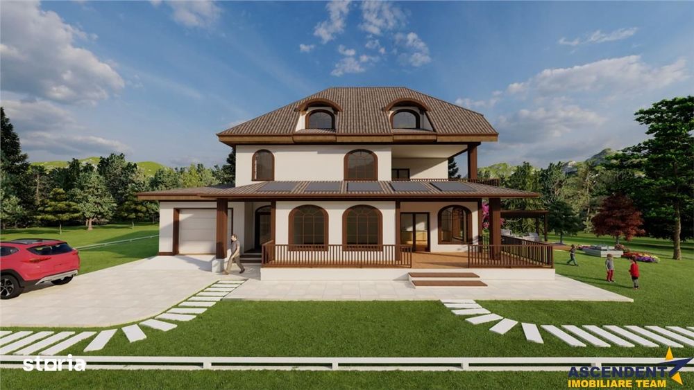Teren imprejmuit+ proiect casa + autorizatie constructie,1.261 mp,