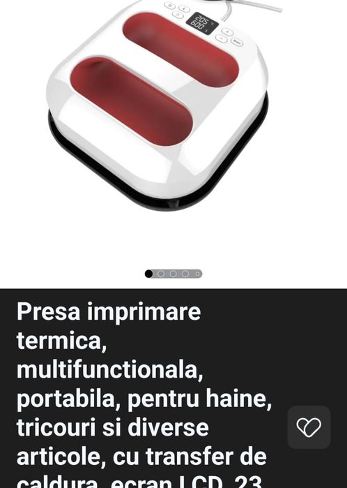 Presă imprimare termica multifuncțională