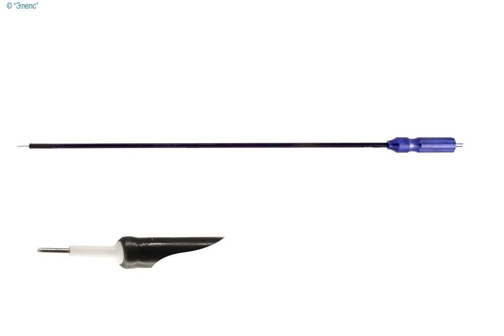 Инструменты. Монопалярный электрод (электрод-игла прямая)