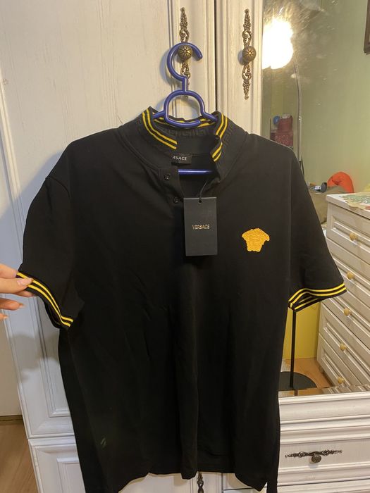 Versace тениска с яка