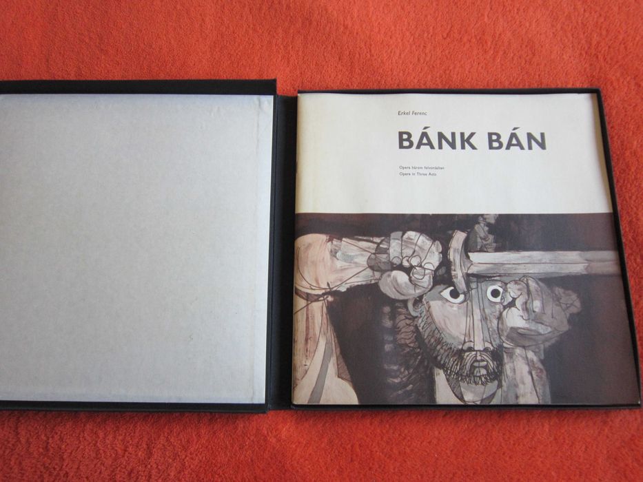 rar vinil Erkel Ferenc - Bank Ban boxset 3LP fabricat Ungaria 1969