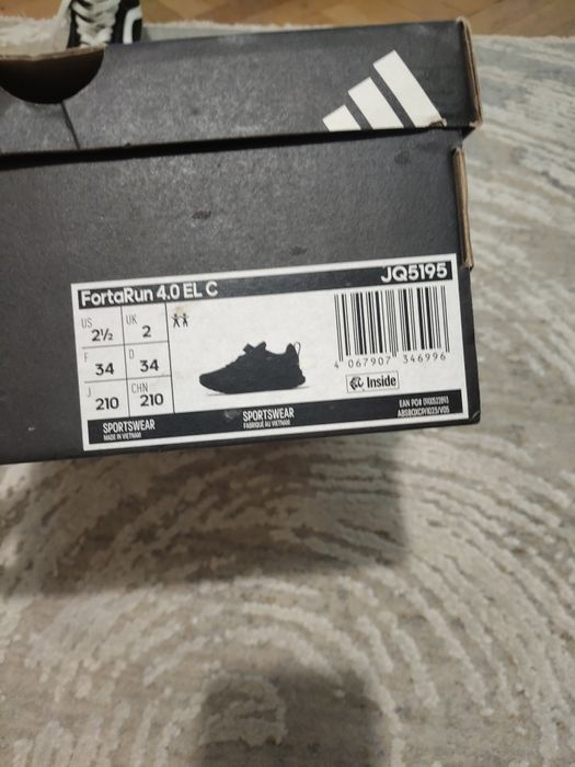 Adidas FortaRun номер 34
