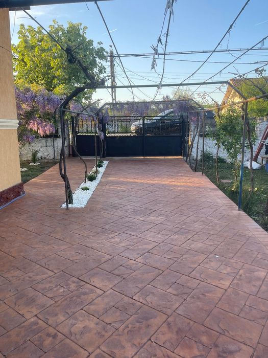 Beton amprentat si vertical!