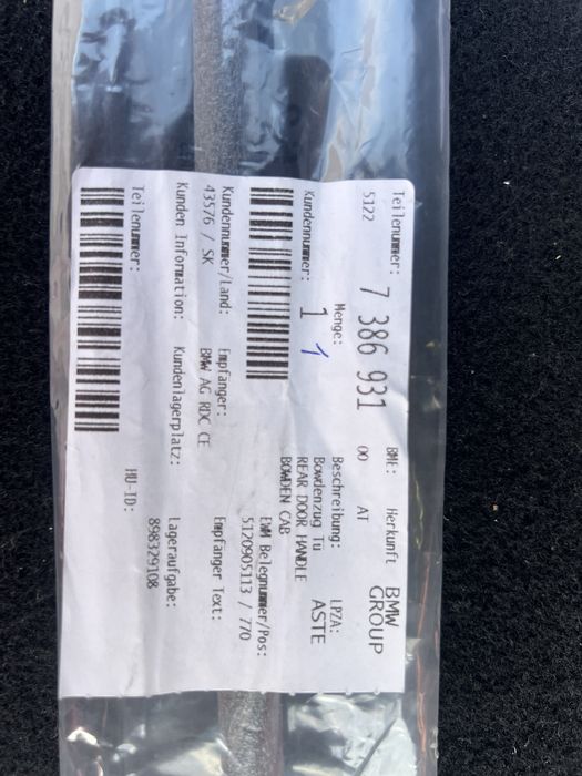 Maner Usa BMW seria G  ORIGINAL