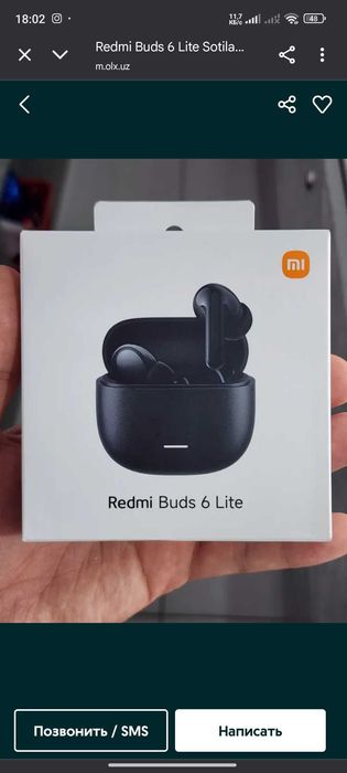 Redmi buds 6 lite