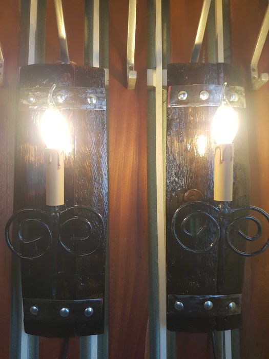 Lămpi rustice handmade