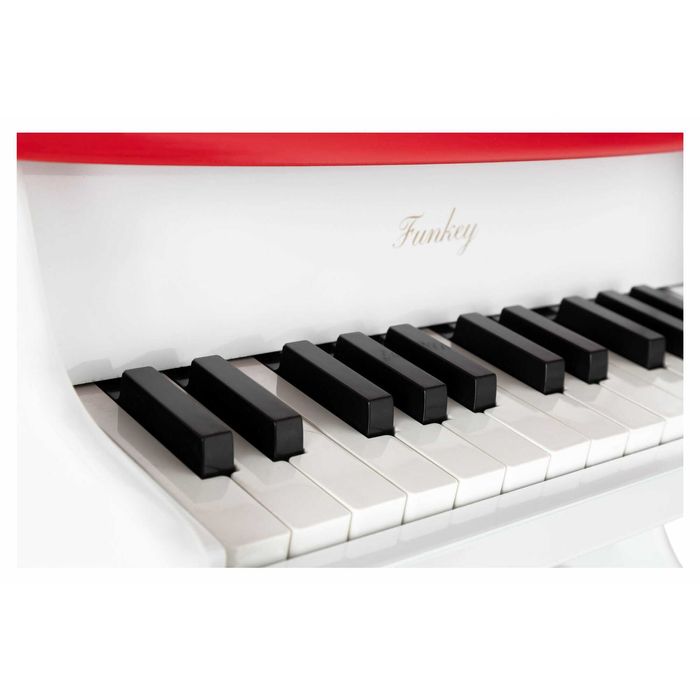 FunKey MP-25 Mini Pian Alb pentru copii