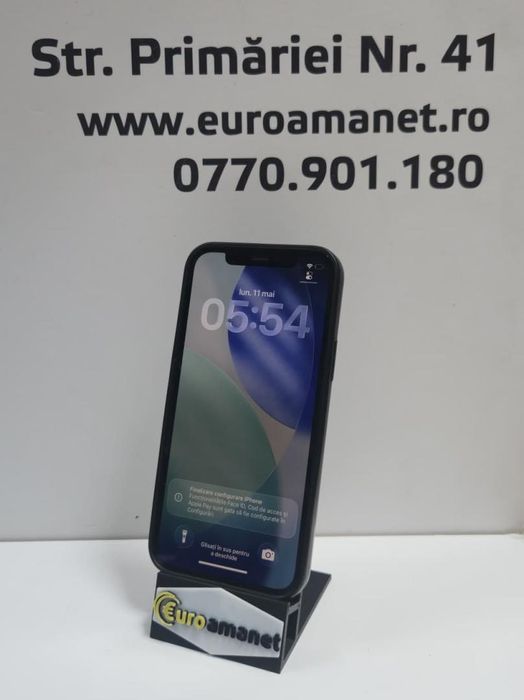 Telefon mobil Apple iPhone 12, 64GB, 5G, Black B.74% -P-
