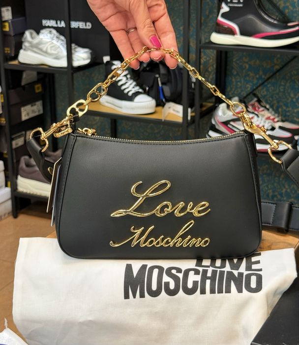 Дамска чанта LOVE MOSCHINO  CHAIN ​​​​LINE Hobo