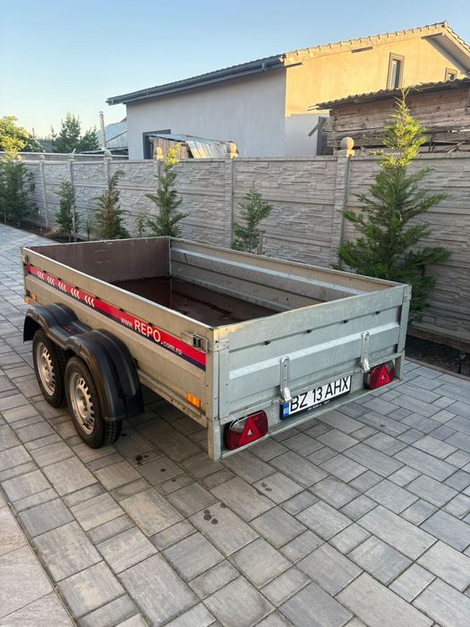 Remorca rabatabilă REPO 750kg 260x135