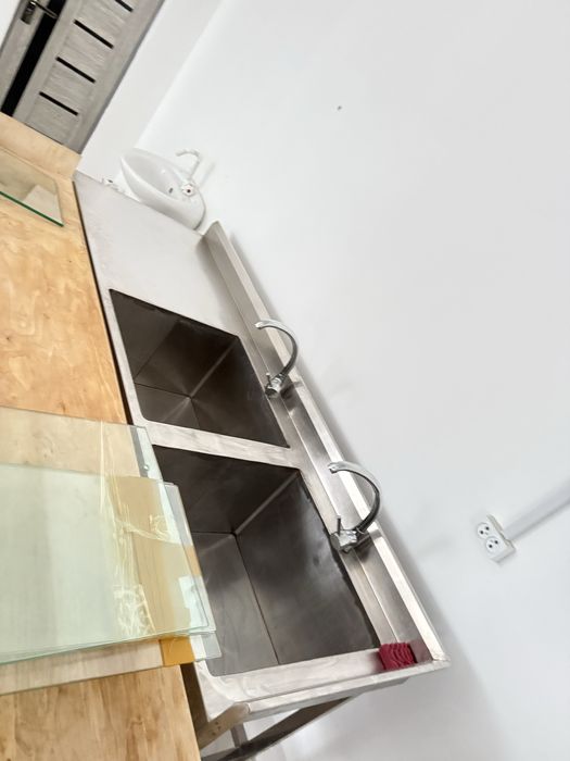 Мойка 2 талик двойной столи билан