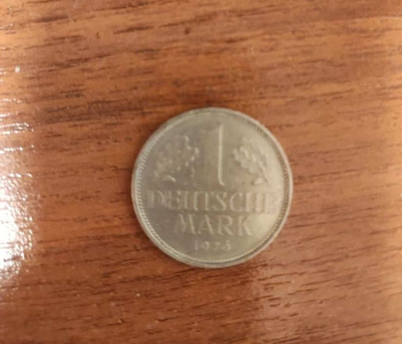 Монета 1 Дойчмарка