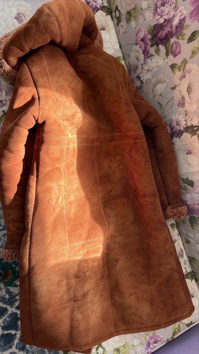 Отдам дубленку район Айгуль