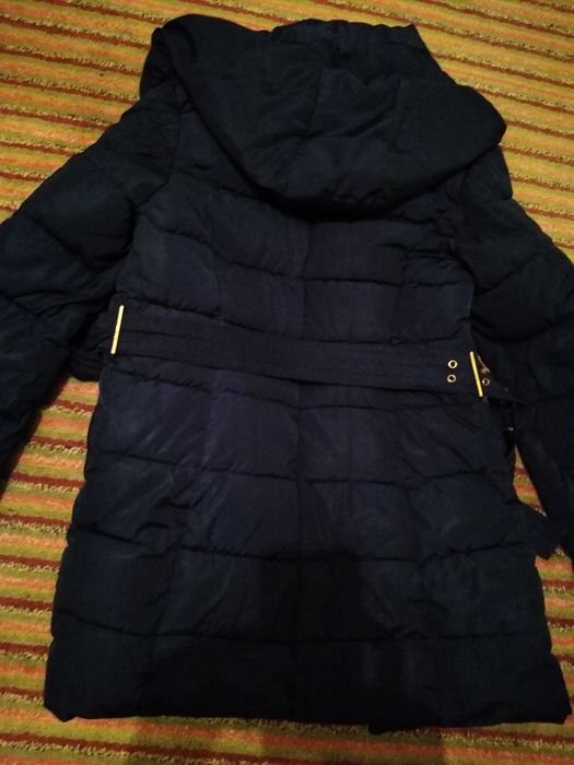 Geaca dama marime 38-40 ,geaca iarna cu guler blana M 38-40