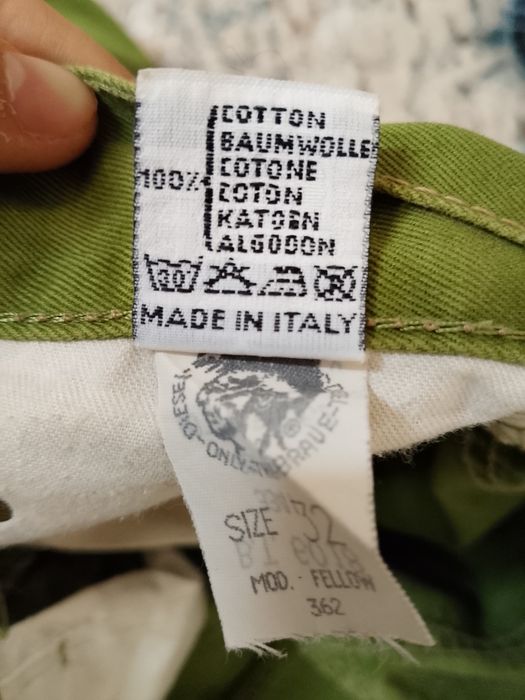 Джинсы Diesel вельветовые