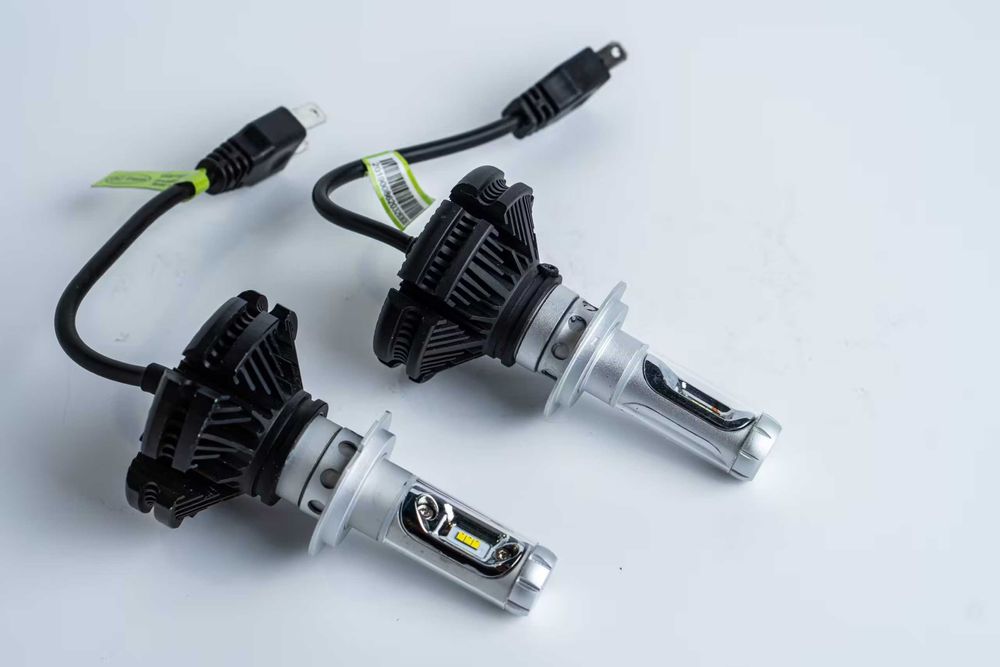 LED / ЛЕД Крушки X3 12000lm H7 H4 H3 HB3 H1 с 12м. Гаранция