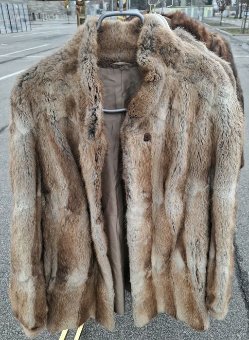 Палта от естествен косъм