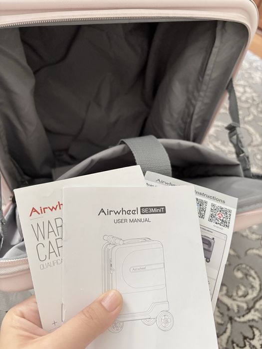 Чемодан-самокат электрический