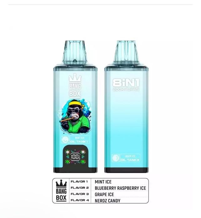 Bang Box 200k Puffs 8 in 1 Reîncărcabil