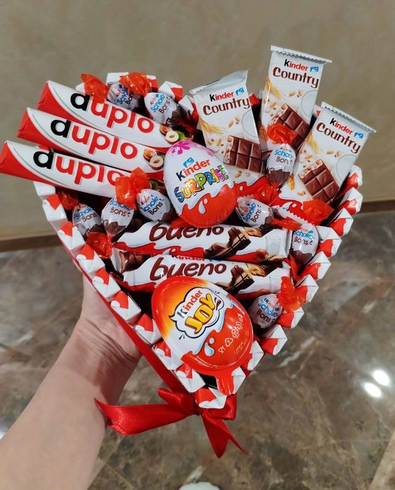 Ръчно изработен бонбонен букет