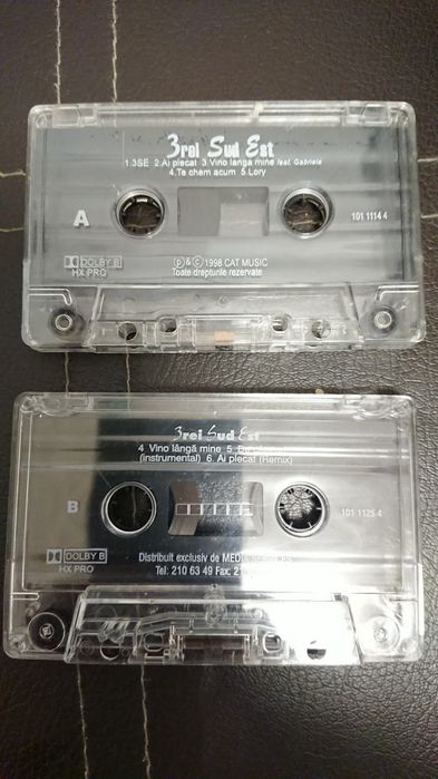 Dc si caseta Audio 3 Sud Est, Abba Gold CD Paraziti CD M&G