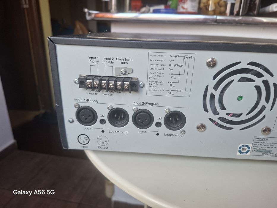 Vand amplificator bosh pleba 480 w