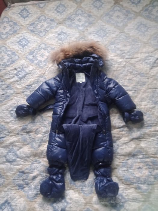 Зимний комбинезон на мальчишку