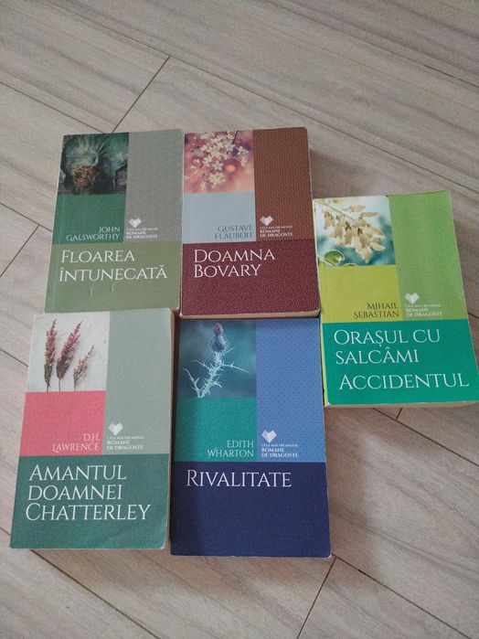 Set 5 carti pret 60 lei