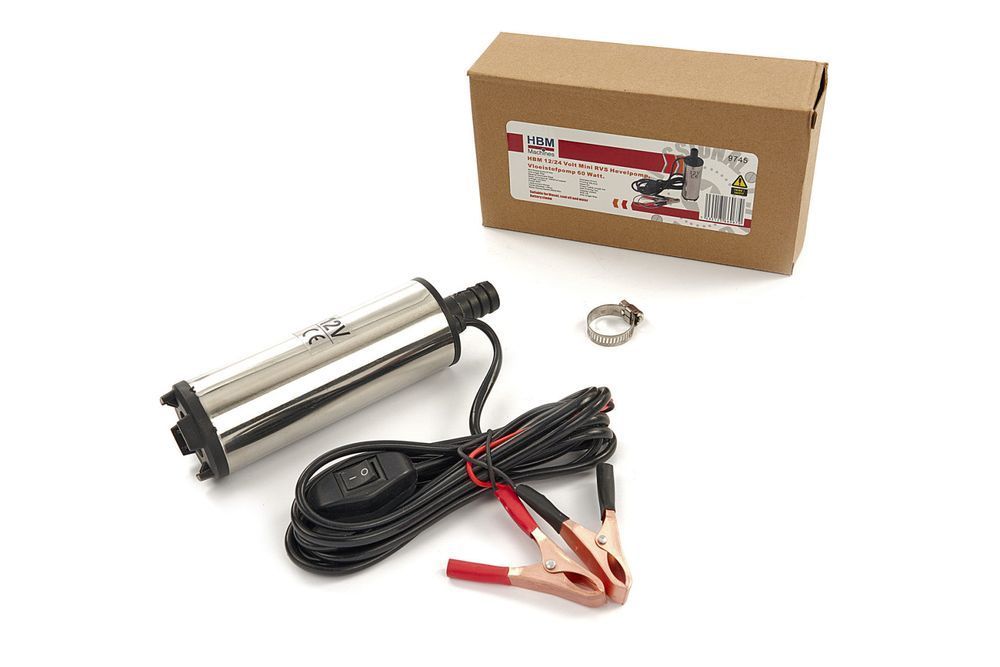Pompa submersibila pentru transfer motorina, lichide 12/24v 60w