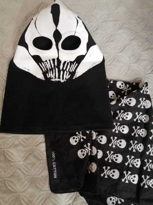 балаклава+бандана "Череп"