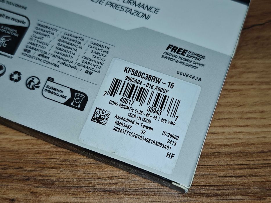 Memorie RAM KINGSTON FURY Renegade 16GB DDR5 8000Mhz - SIGILAT - eMAG