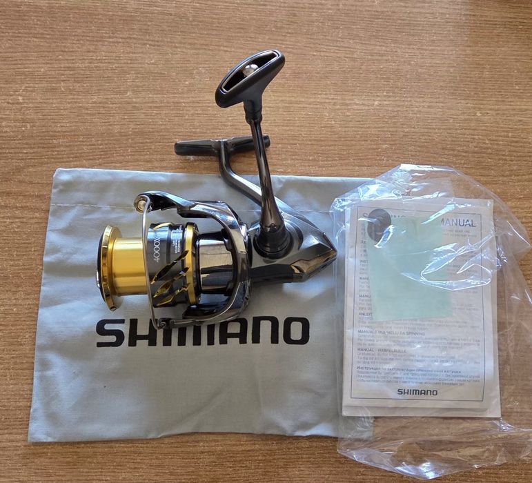 Mulineta SHIMANO TWIN POWER 4000XG si Benzar CONCOURSE feeder crap spinning method