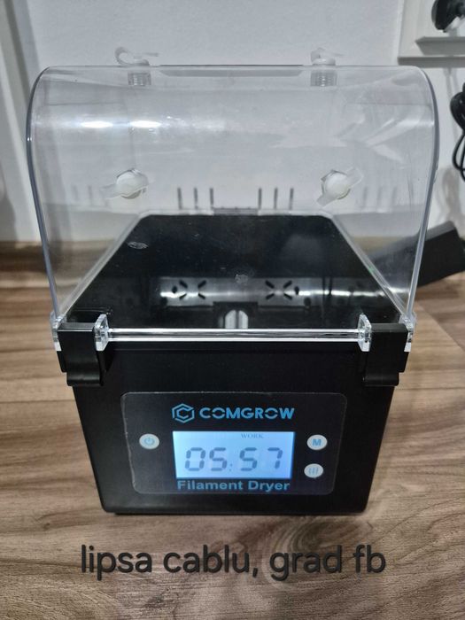 [REDUCERE-40%][GARANTIE 1 AN] Uscător filament 3D Comgrow 2 role SH01