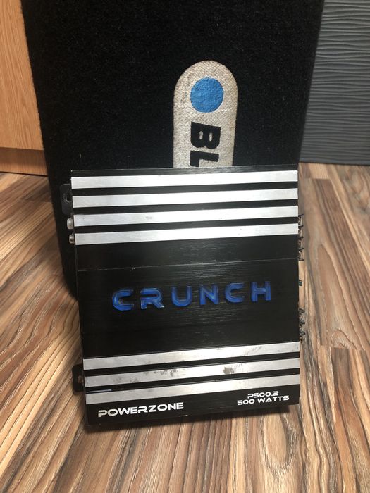 Subwoofer Blaupunkt si Statie Crunch