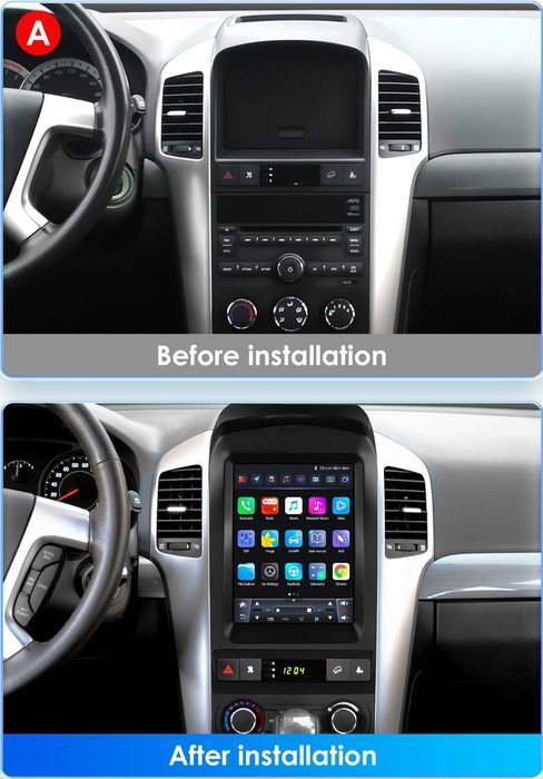 Chevrolet Captiva 2006 - 2012 9.7 Мултимедия Навигация Android
