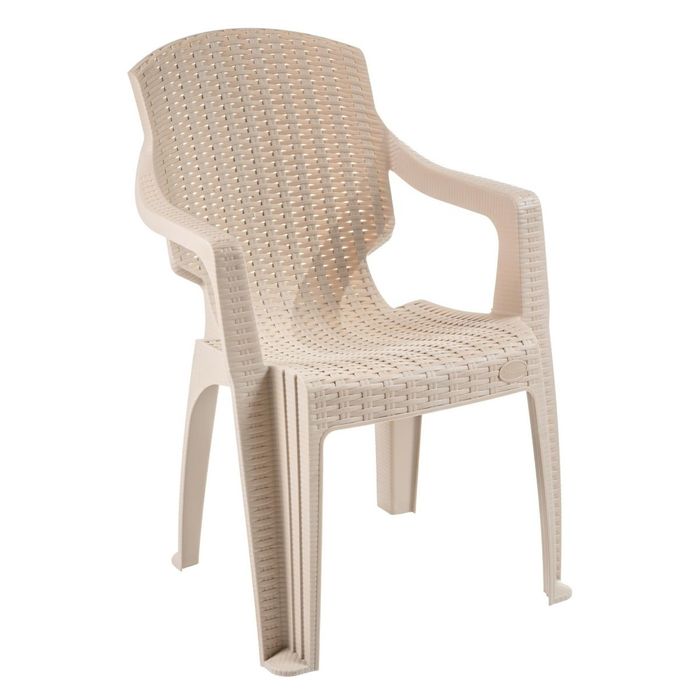 Set terasa / mobilier gradina cu masa fixa, dreptunghiulara, 4 scaune, pentru exterior,
