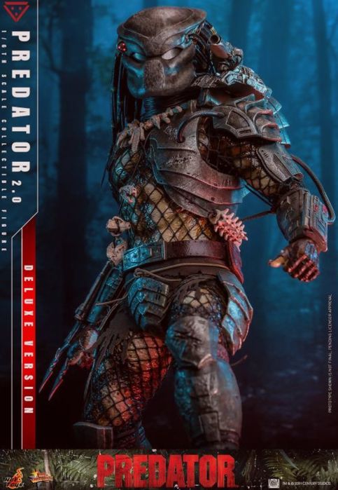 Hot Toys Deluxe version Predator 2.0  and Samurai Predator - нови