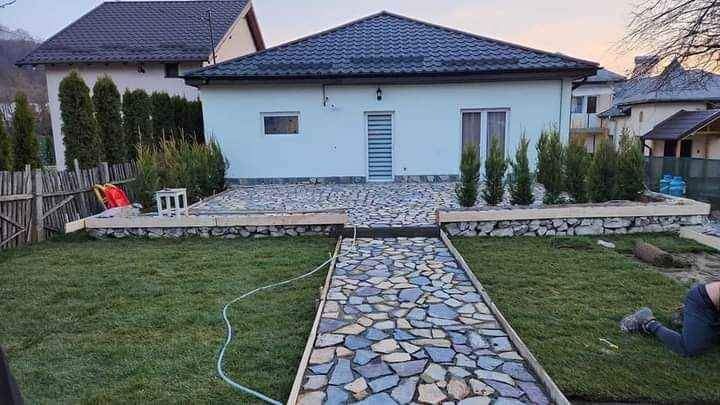 Va amenajam curtea cu piatră naturală