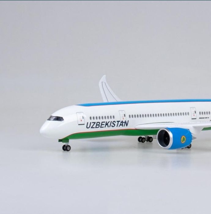 Самолёт Воеing787  Uzbekiston Air vays