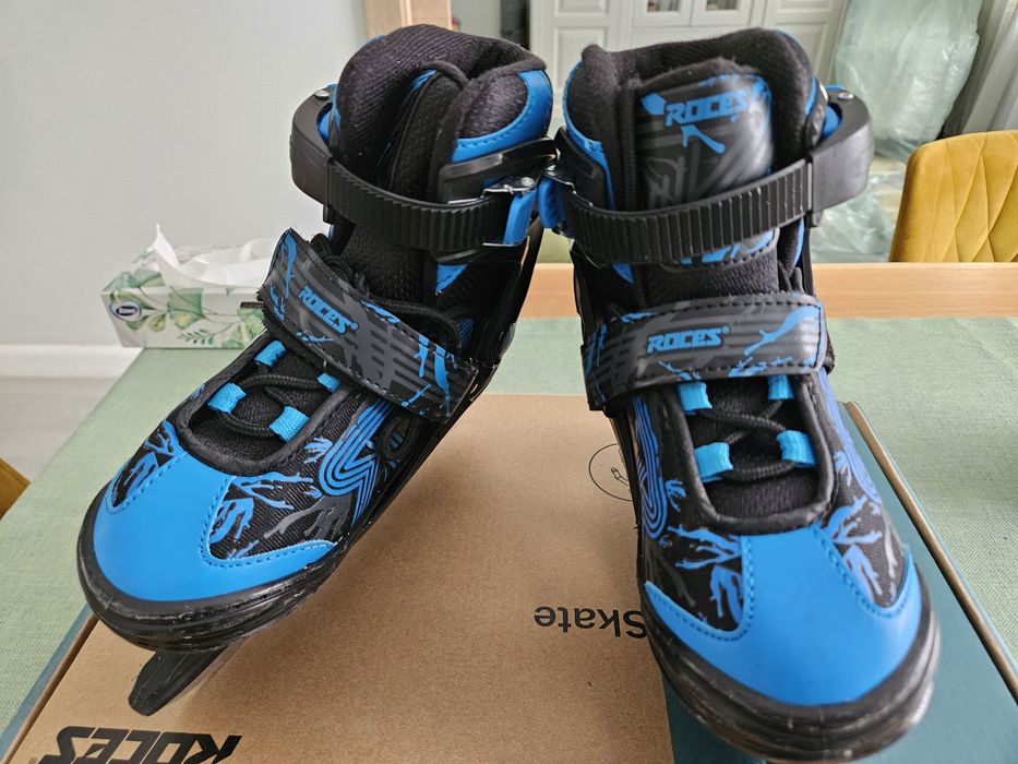 Patine de gheata reglabile Roces, marime 30-33