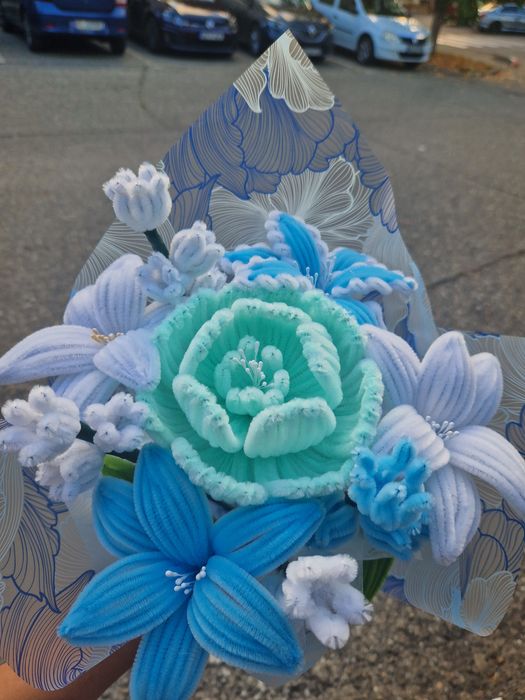 Buchet realizat manual