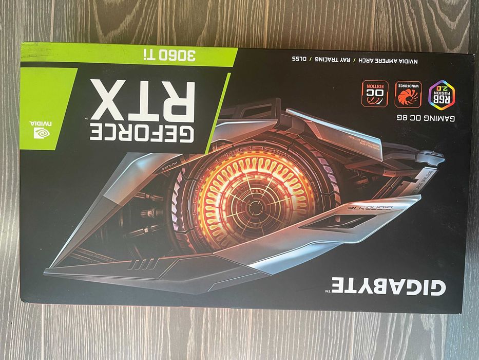 Видео Карта Gigabyte Geforce RTX 3060ti Gaming OC 8G