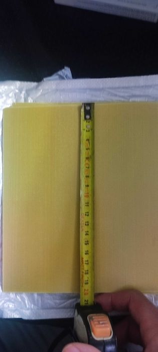 Placi rasina epoxidica izolatoare electrică celule LifePo4 17x20cm