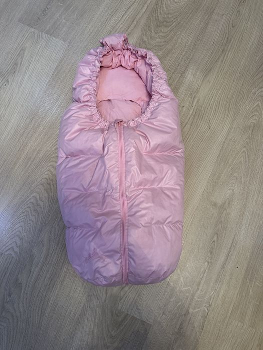 Конверт пуховый зимний для новорожденного