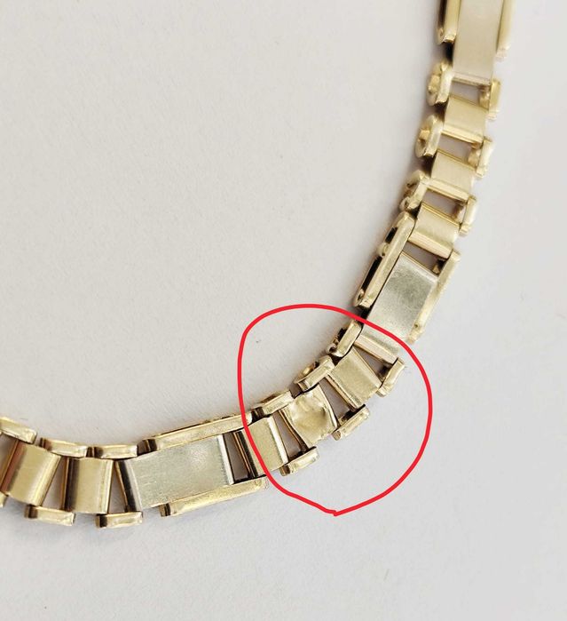 Bratara aur 14K 10.30gr (AG35 B 35782) Vanzare in locatie / Garantie 2 ani !