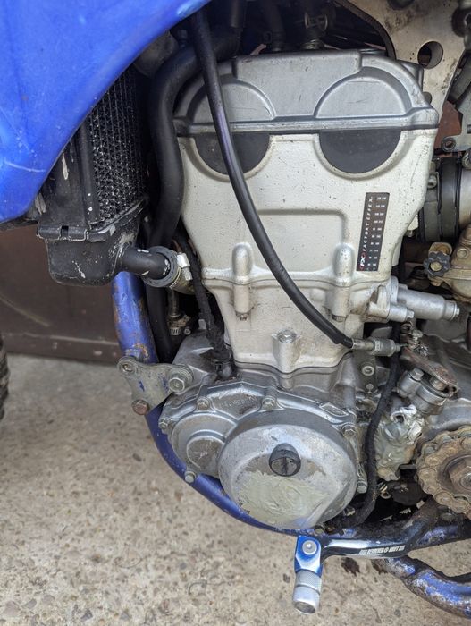 Yamaha WR 426 на части