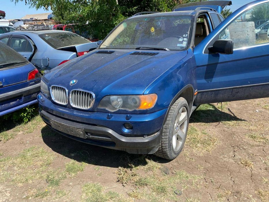 bmw x5 e53 4.4 286 на части бмв х5 е53 газов инжекцион кожа навигация